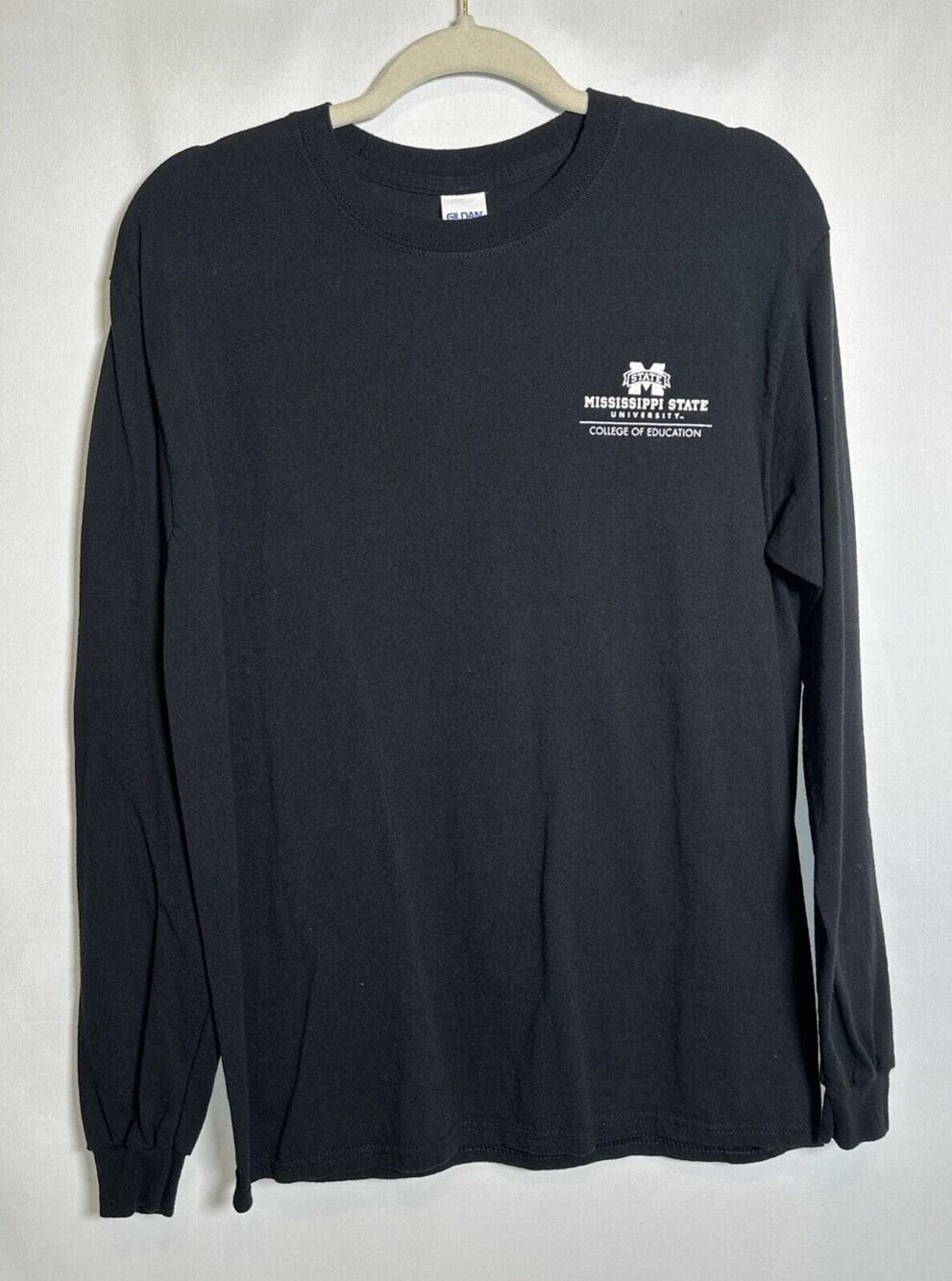 Mississippi State University College Of Education Women’s Black Long Sleeve Sz M